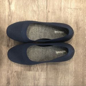 Allbirds blue ballet flats tree breezers.
